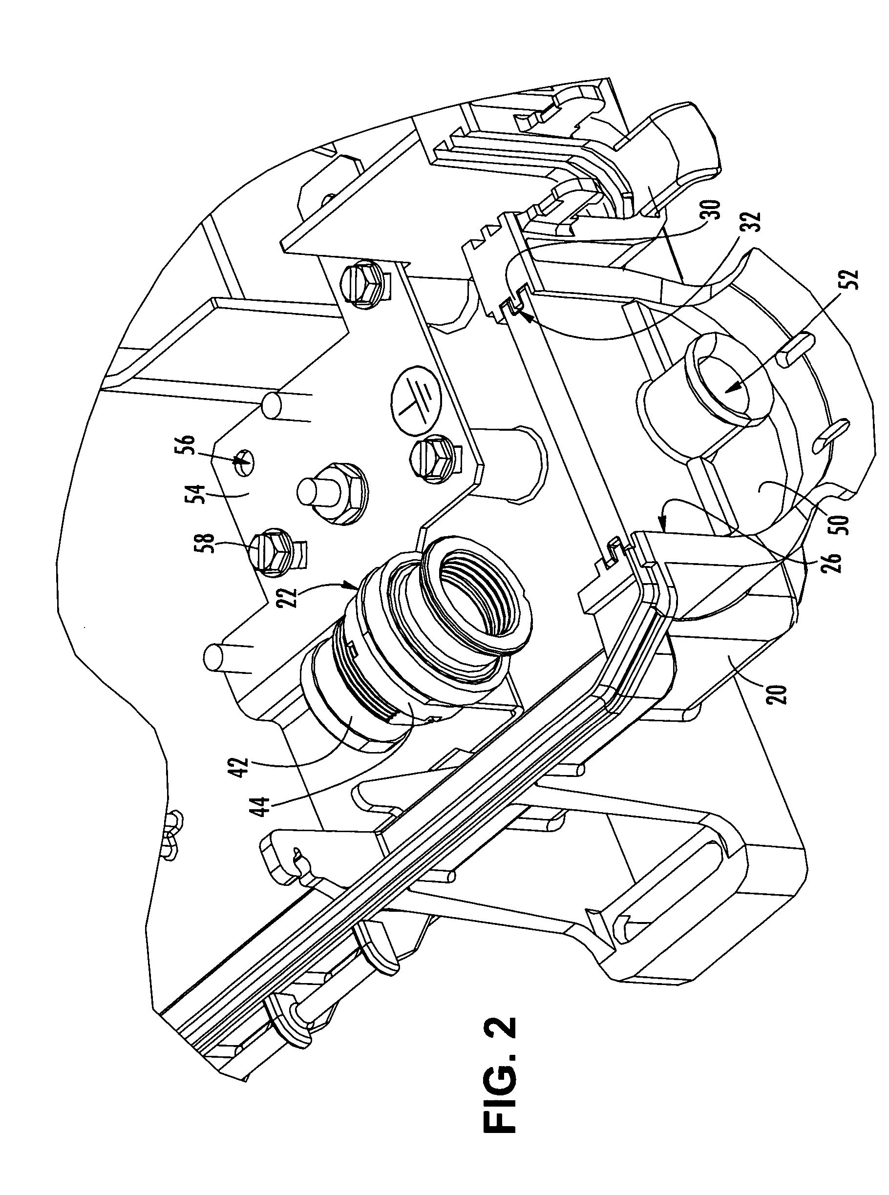 Connector port for network interface device