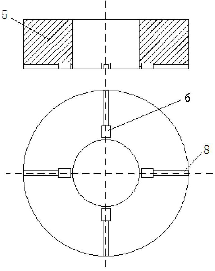 Laser heating rivetless riveting device