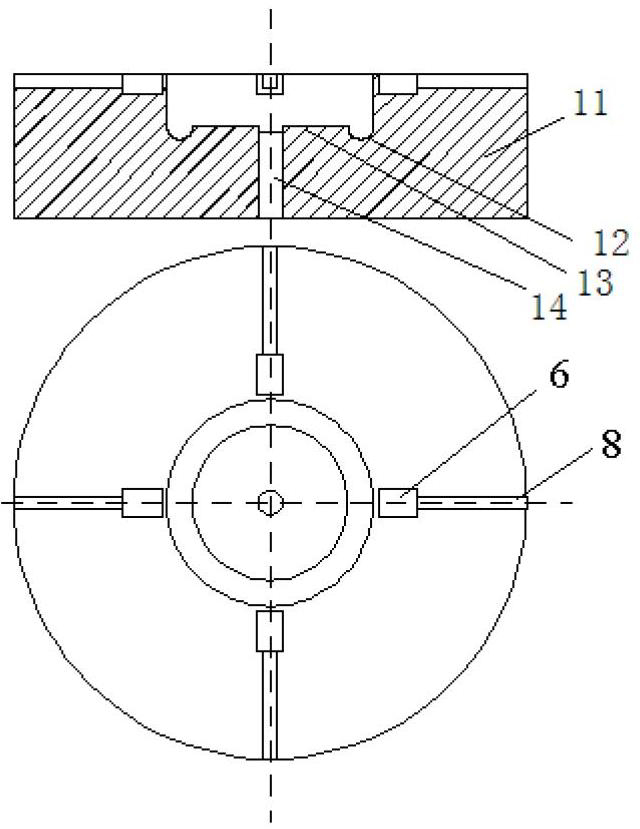 Laser heating rivetless riveting device