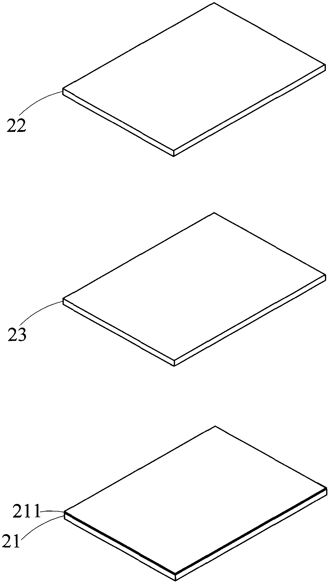 Electrochromic unit and display device using same