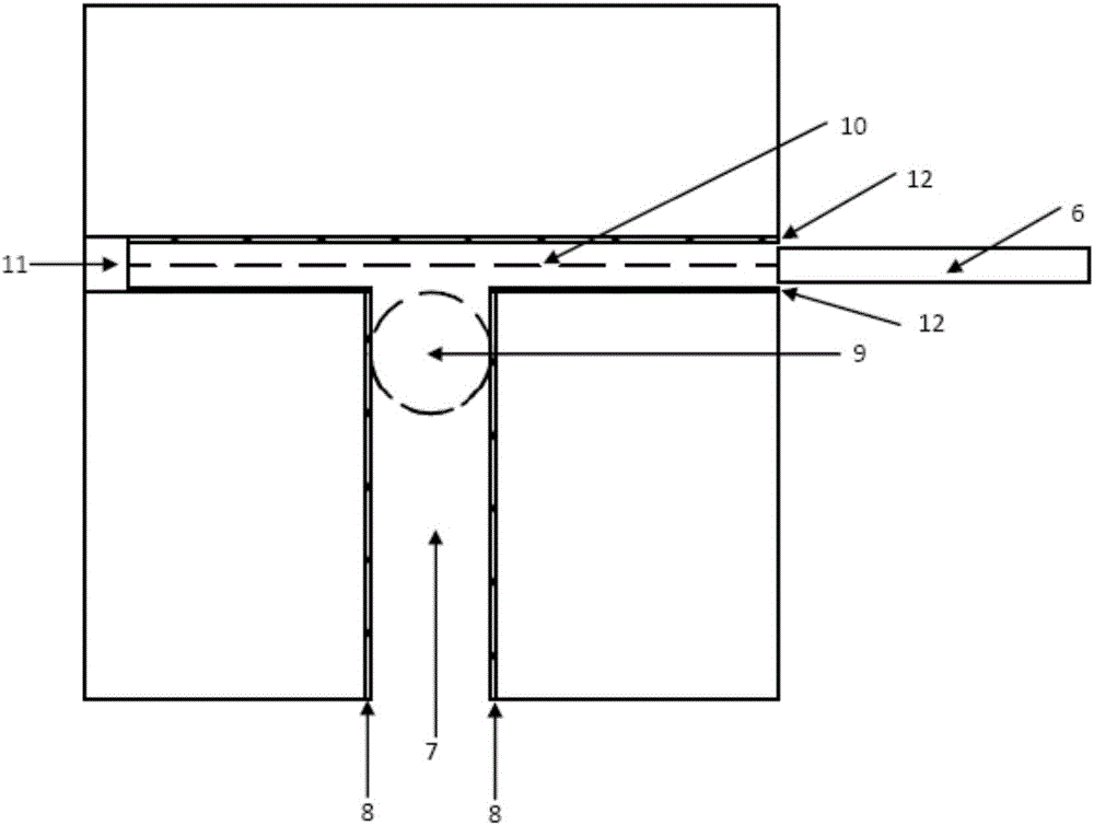 Pressurized water reactor spent fuel element indirect neutron CT imaging device