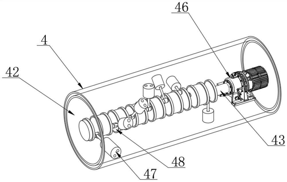 Piston type air compressor