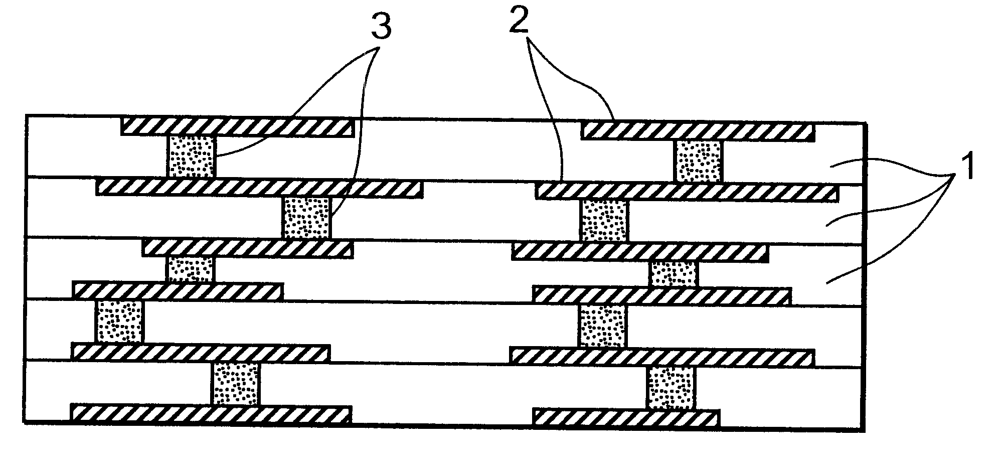 Multi-layer wiring board and method of producing the same