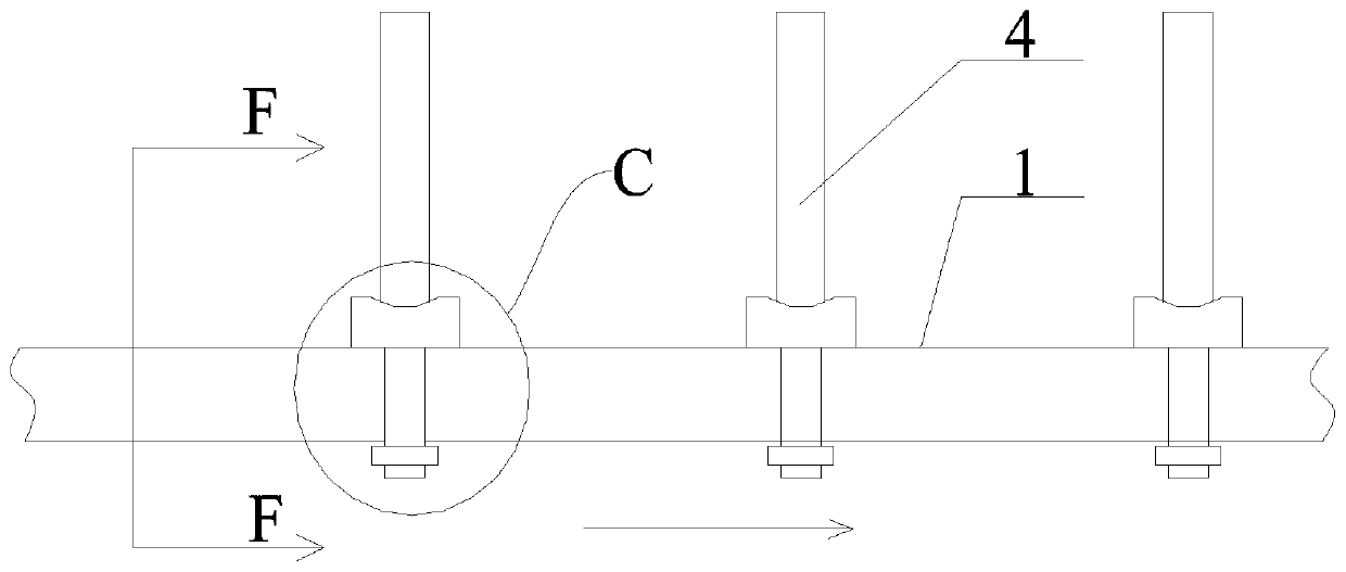 Large-inclination-angle climbing type tubular belt conveyor