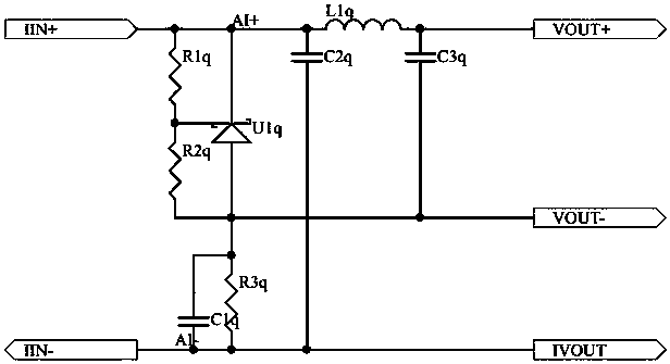4-20 ma signal isolating circuit and multifunctional isolating transmitter