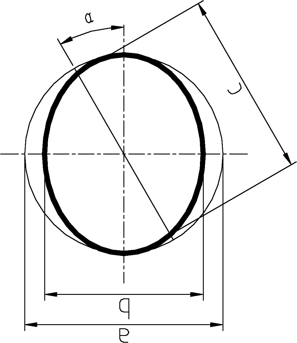 Piston and method for optimizing skirt profile section of piston