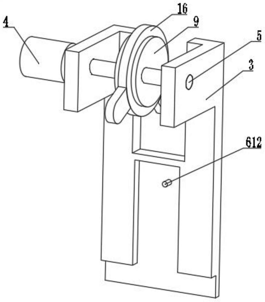 Efficient stamping die for automobile sheet metal part machining and using method thereof