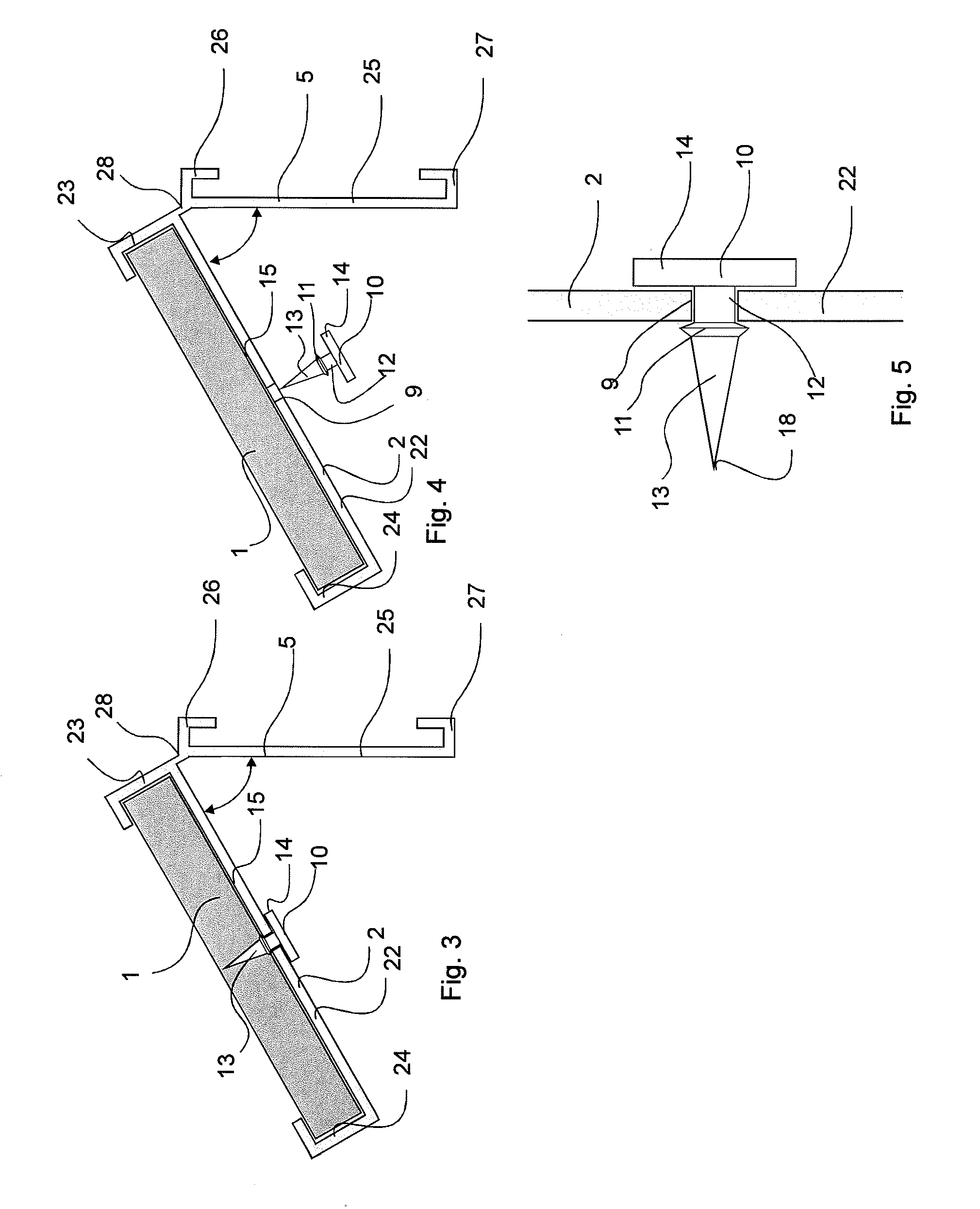 Fastening arrangement for an electronic price label