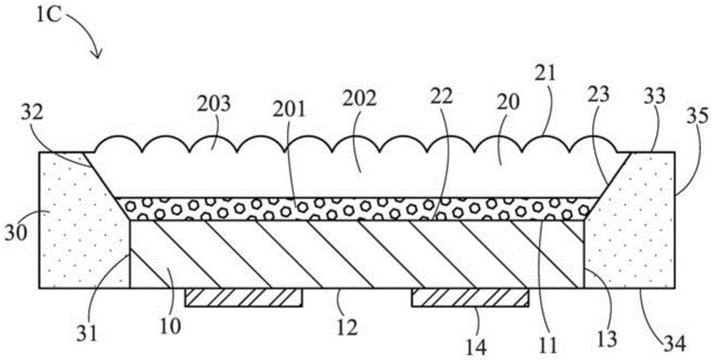 Light Emitting Device With Beveled Reflector And Manufacturing Method Of The Same
