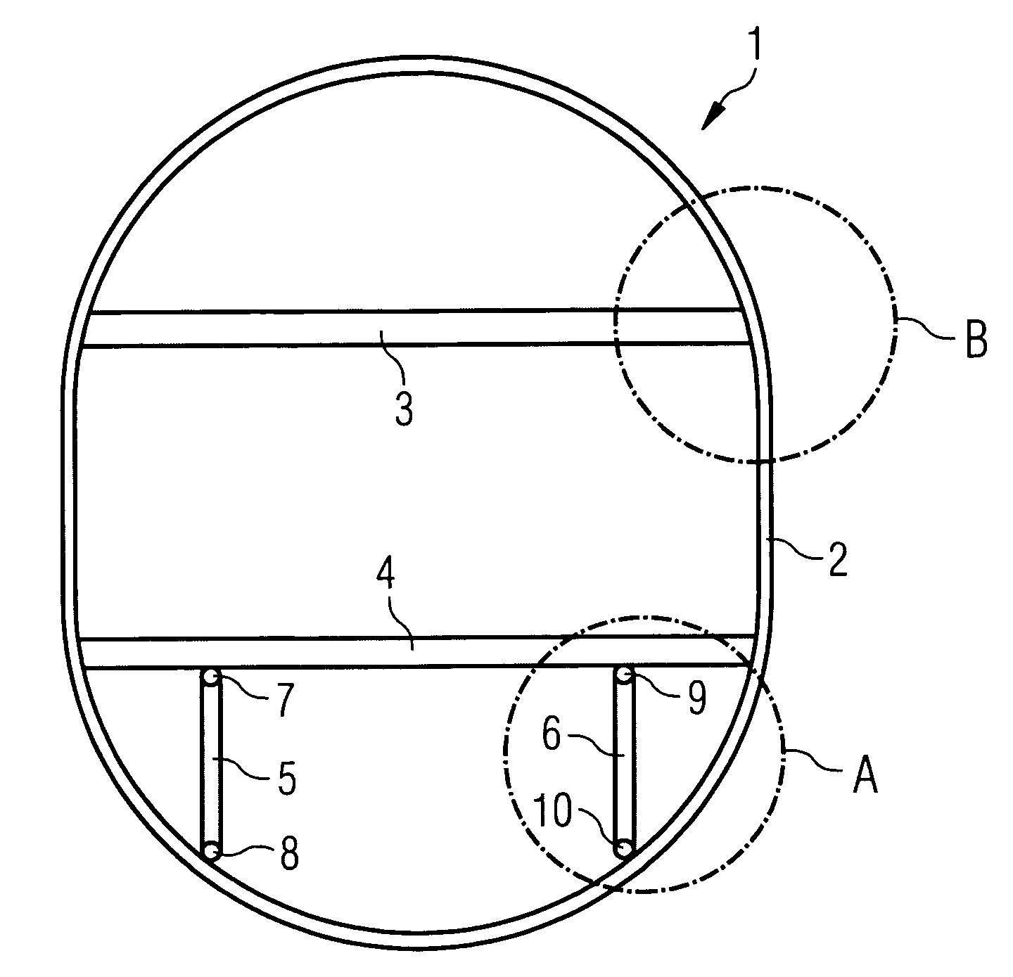 Structure element for an aircraft