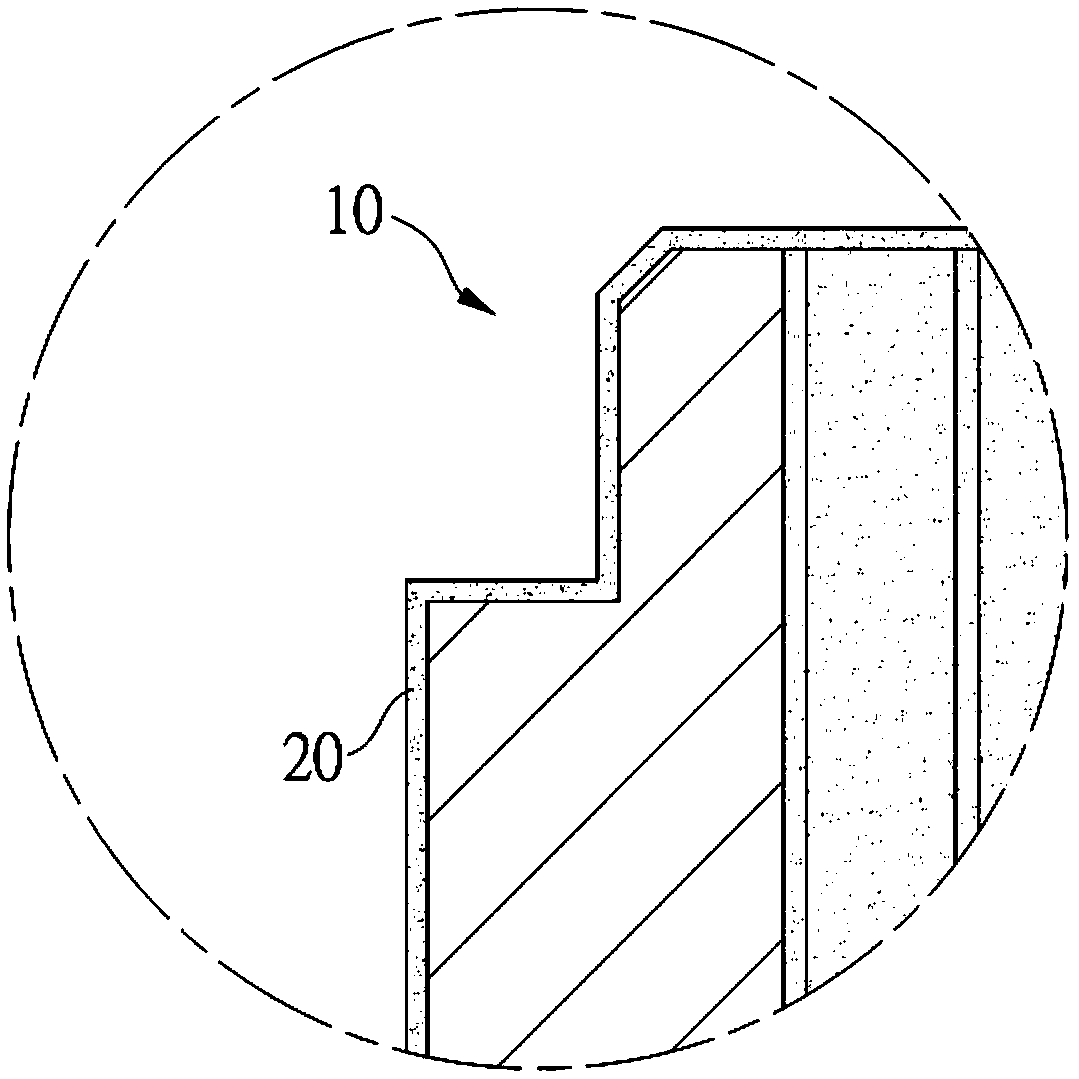 Ratchet wheel with protection and identification layers and manufacturing method thereof