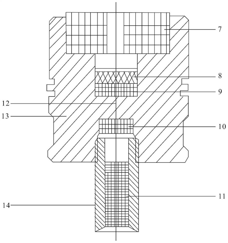 Multi-initiation-point multi-stage blasting fracturing method for horizontal well of shale gas reservoir