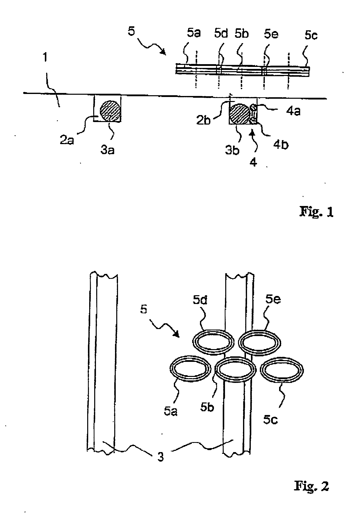 Device for inductively supplying power and guiding a mobile object