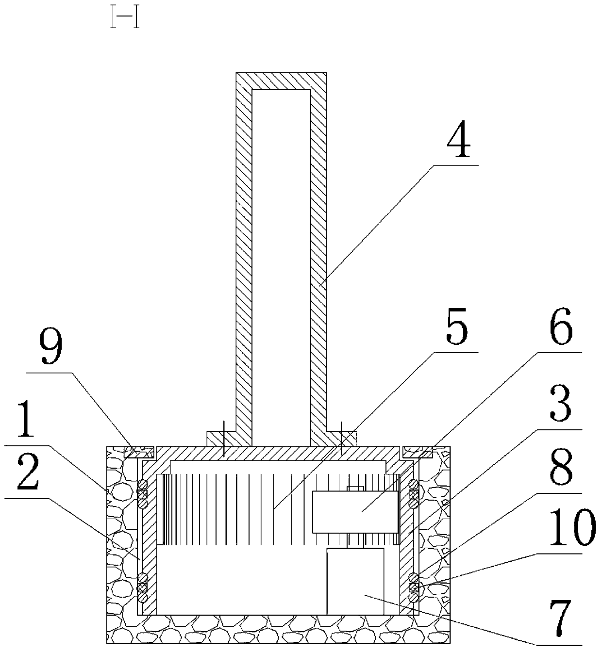 Controllable variable angle diversion pier