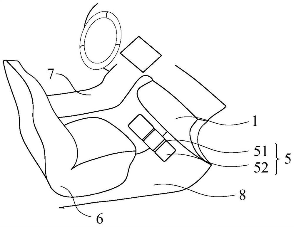 Air outlet structure and vehicle-mounted air conditioner