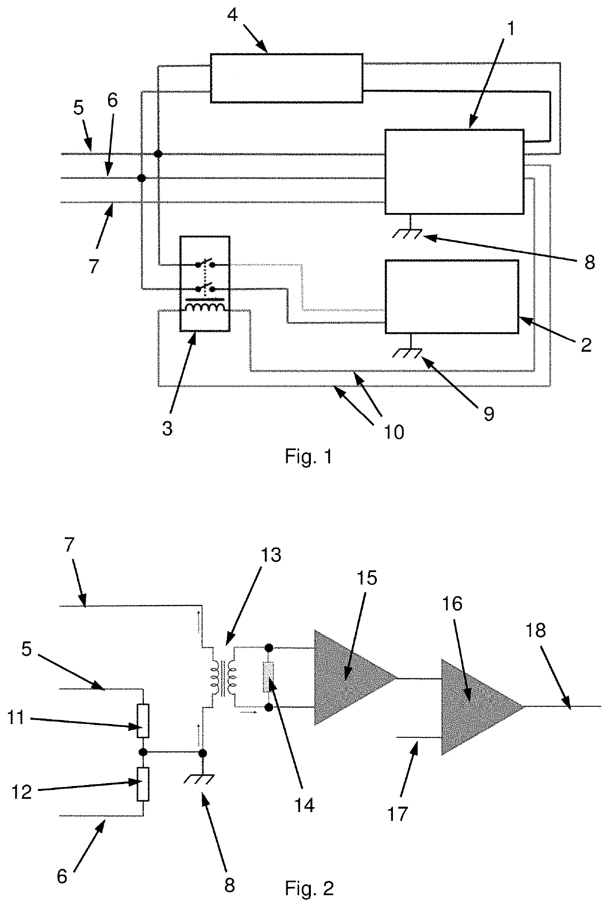 Protection earth connection detector