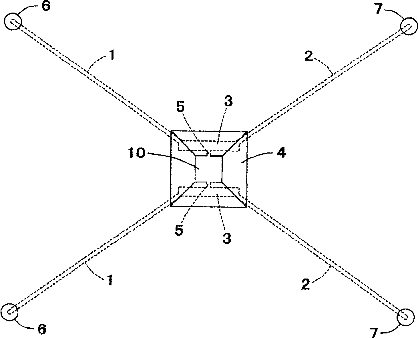 Microchip for cell alignment and method of cell alignment