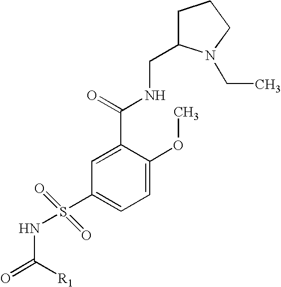 Sulpiride pharmaceutical compositions