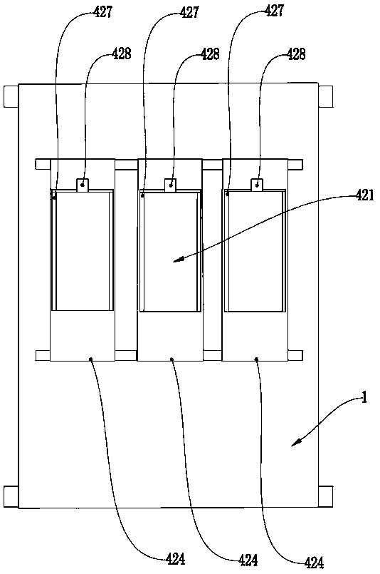 Ceramic tile decoration production system capable of distributing complex patterns