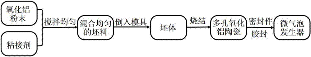 Ozone micro-bubble generator for degrading pesticides and preparation method therefor