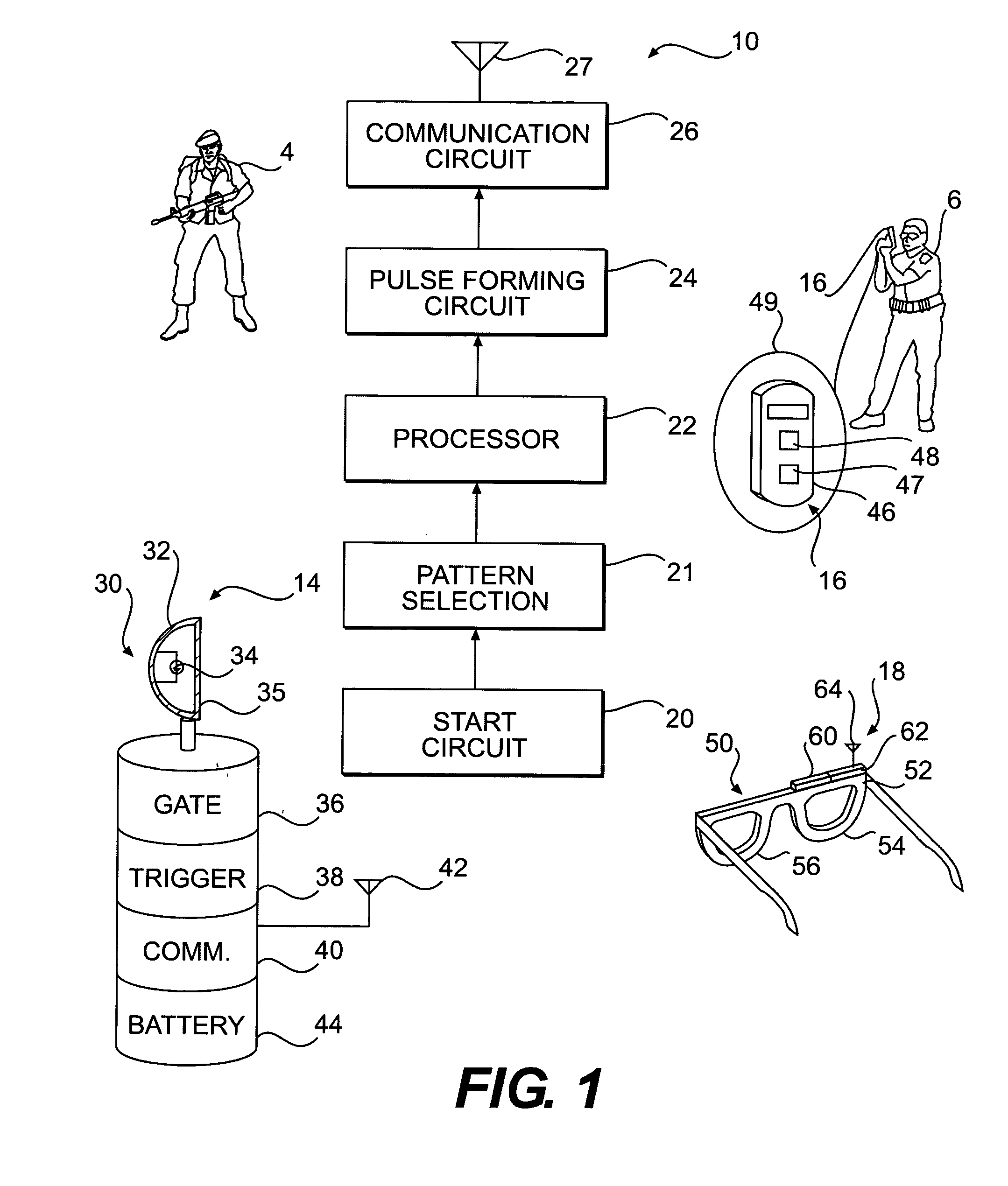 High intensity photic stimulation system with protection of users