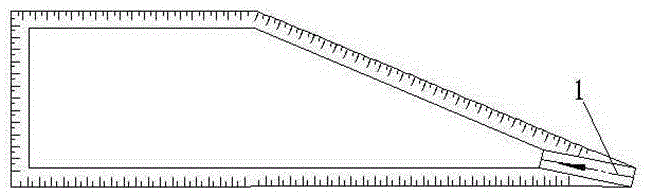 Method for developing open pit without main access