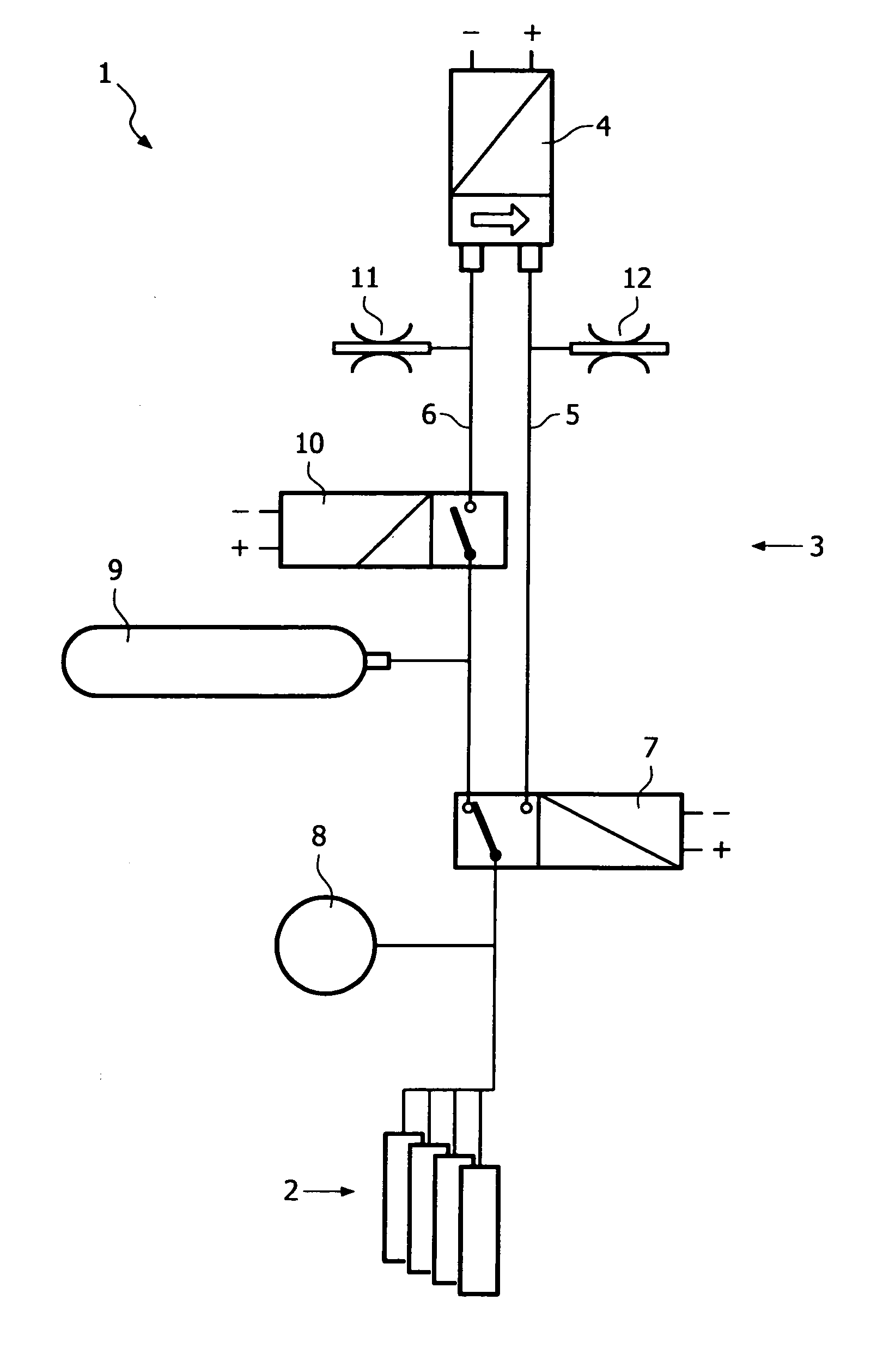Apparatus and method for controlling the pressure in an ink reservoir of an ink jet printer