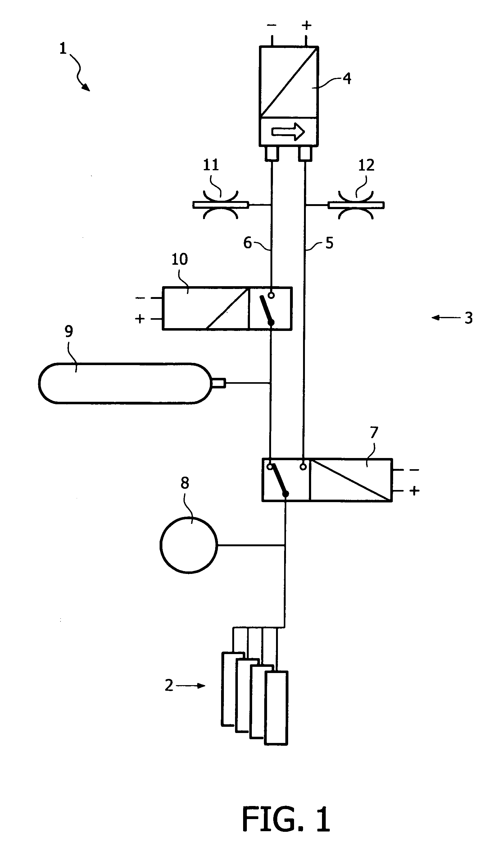 Apparatus and method for controlling the pressure in an ink reservoir of an ink jet printer