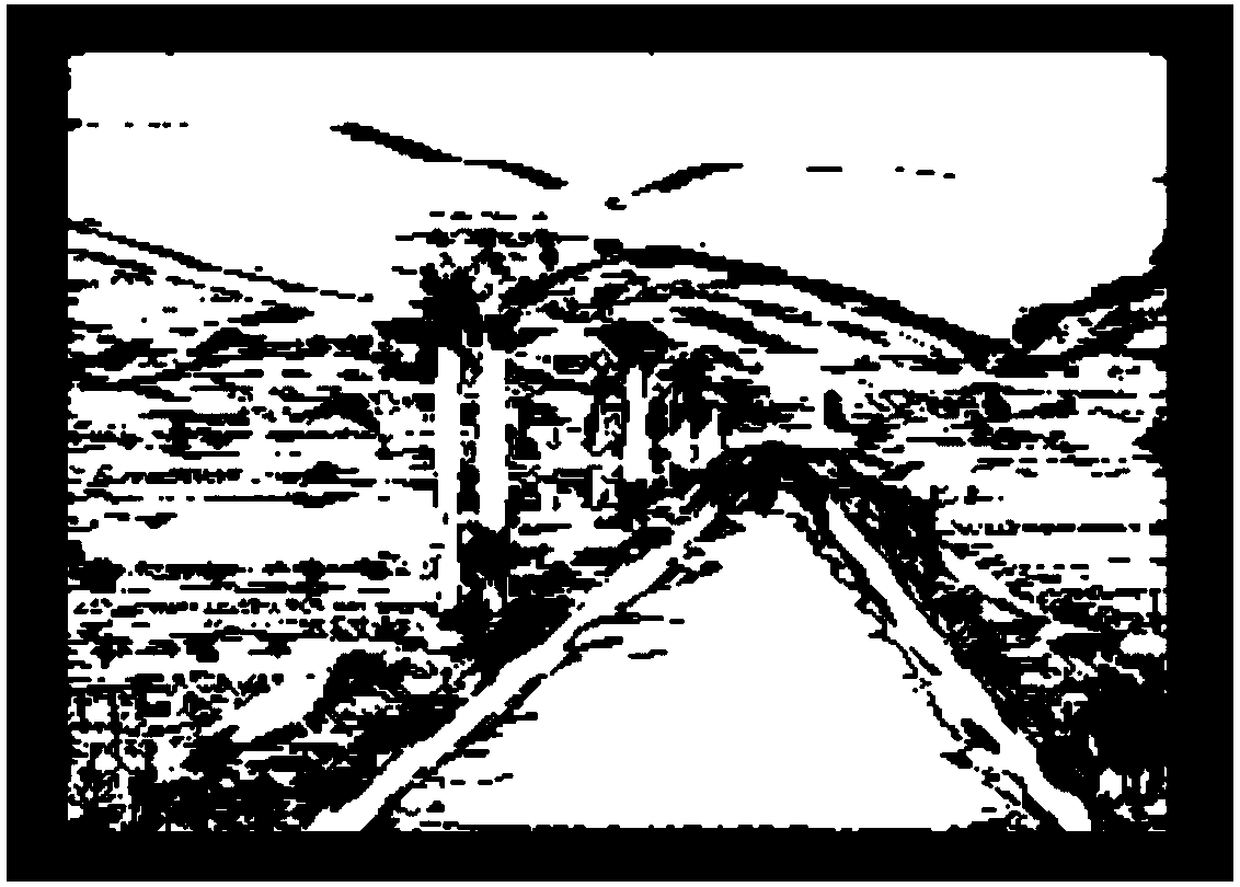 Lane detection method for improving Gabor transform and updating vanishing points