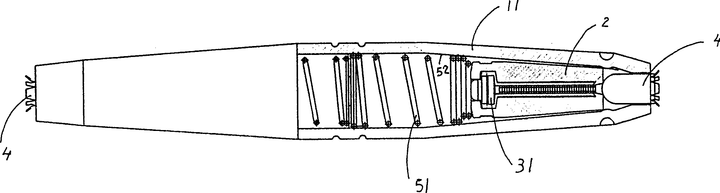 Fast twisted steel cable connector