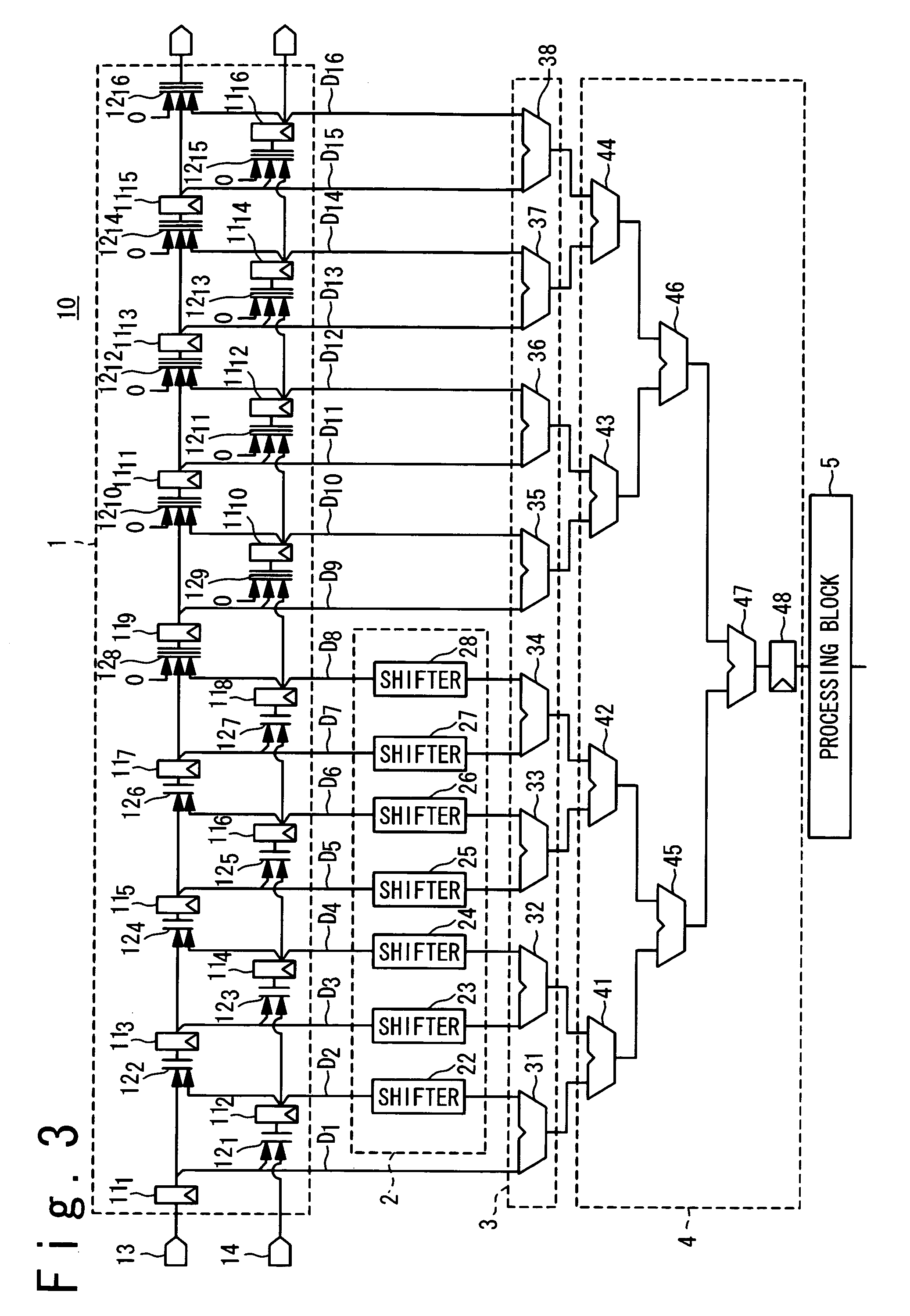 Apparatus and method for motion vector search and post filtering with reduced hardware resources