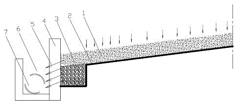 A construction method of drainage type asphalt pavement