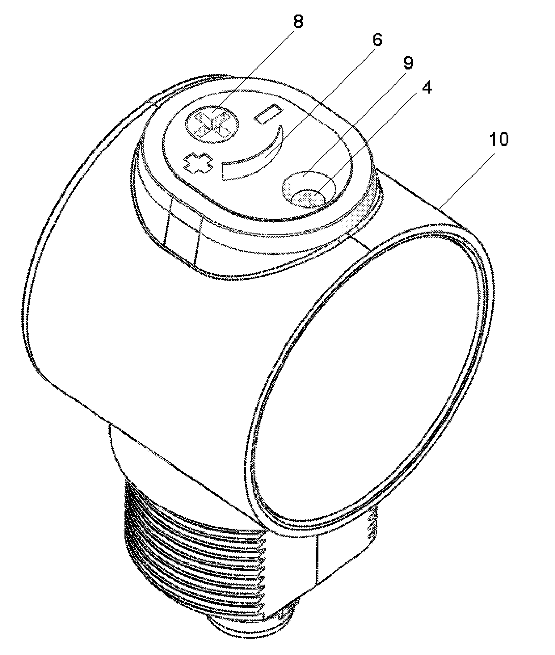 Optical proximity switch