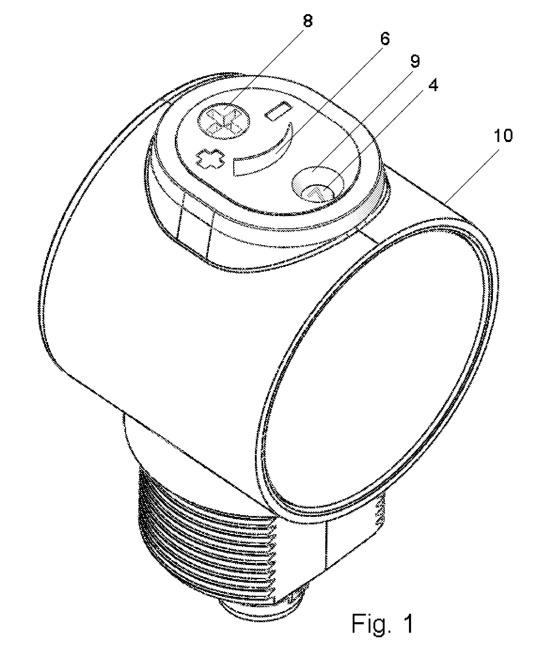 Optical proximity switch