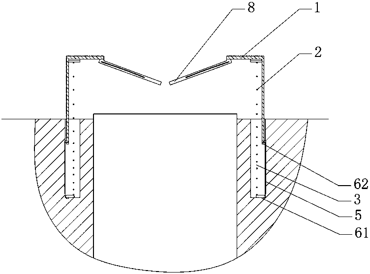 Key-to-hole device with protective cover and method of use thereof