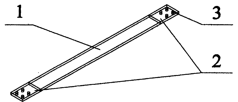 Flexible connection structure matched with electric heating flange of platinum channel