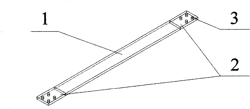 Flexible connection structure matched with electric heating flange of platinum channel