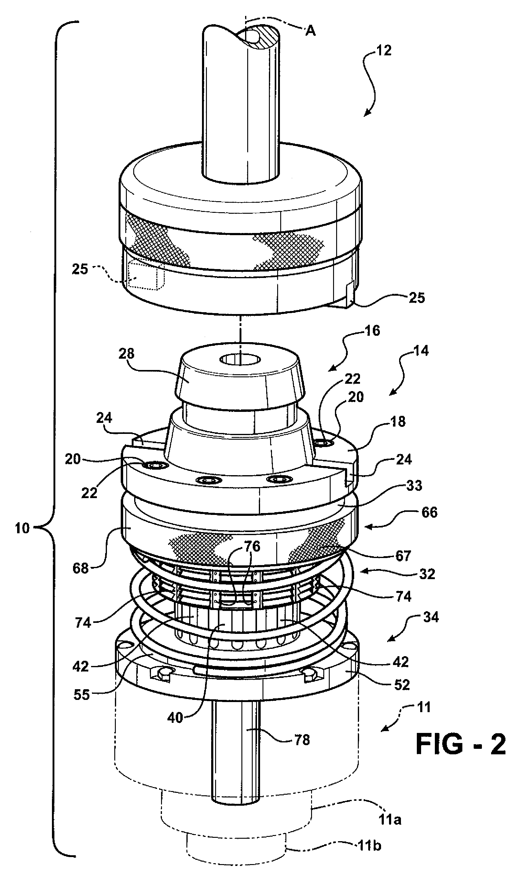 Capping device with bearing mechanism having a plurality of bearing members between a drive member and a capper body