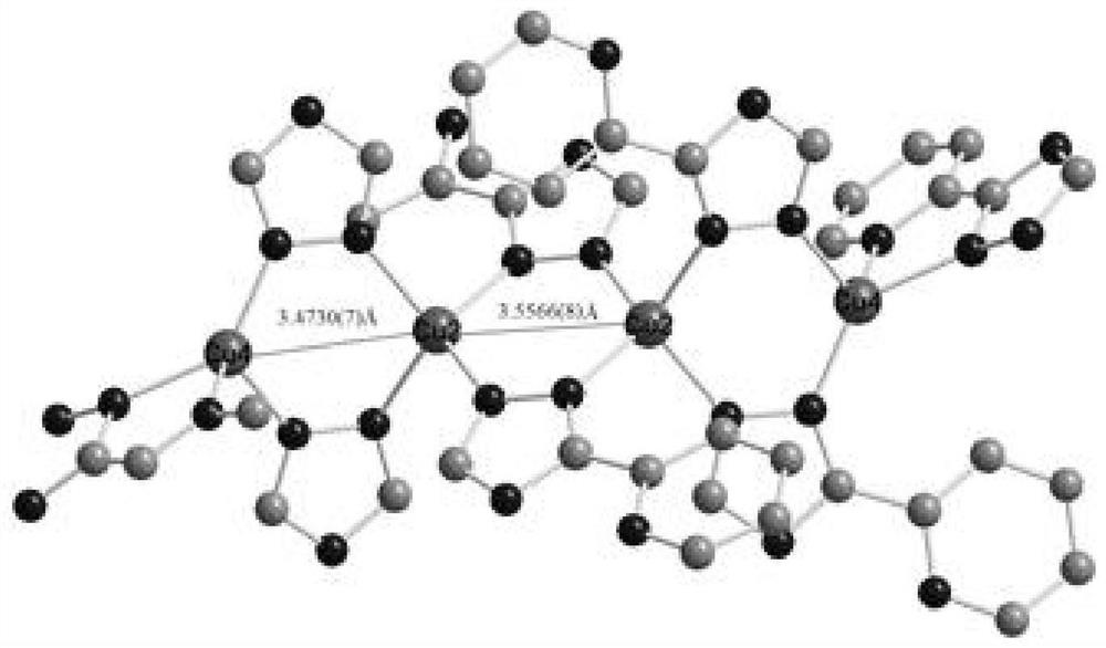 Copper coordination polymer as well as preparation method, crystal and application thereof