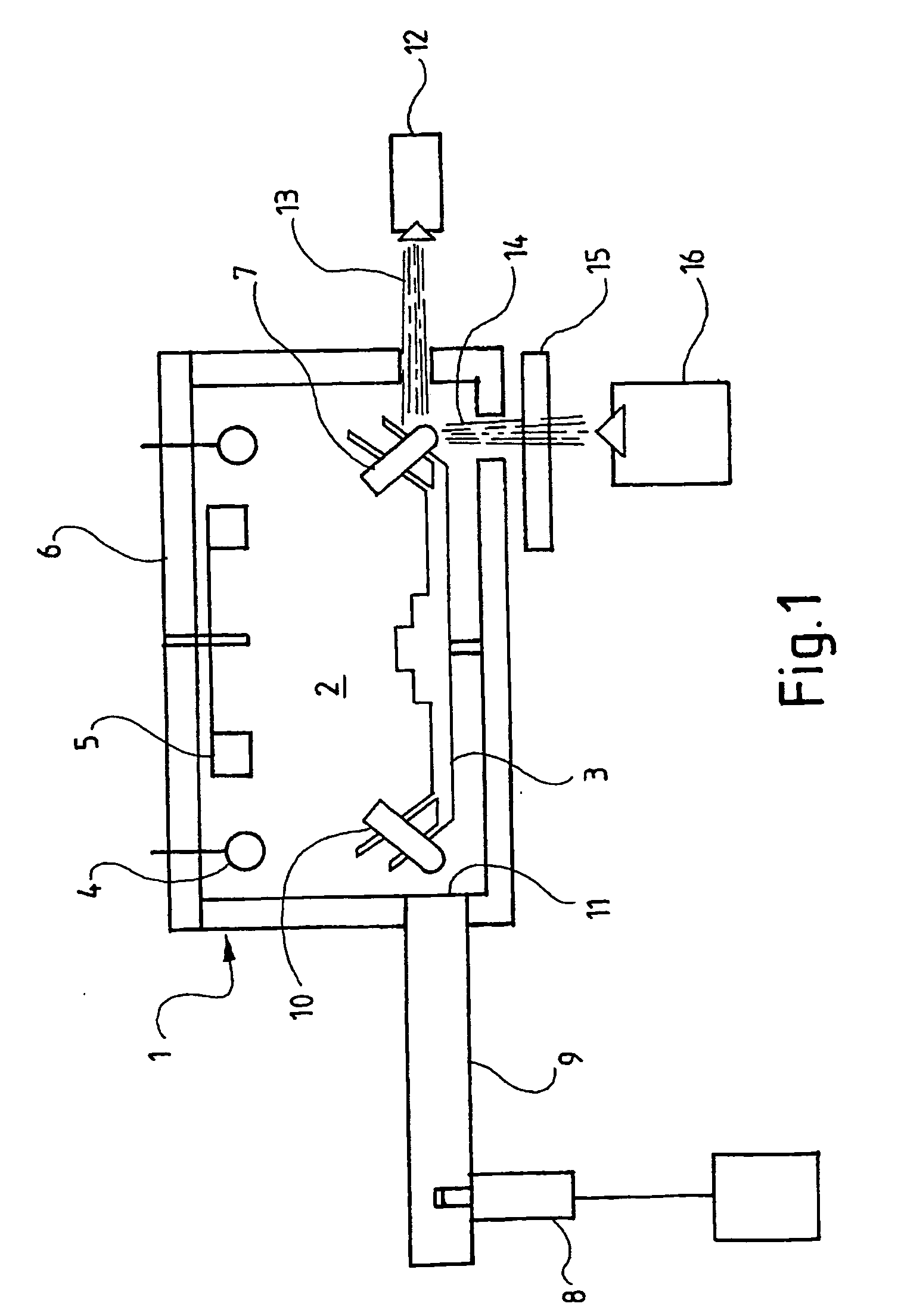Device for the amplification of dna, comprising a microwave energy source