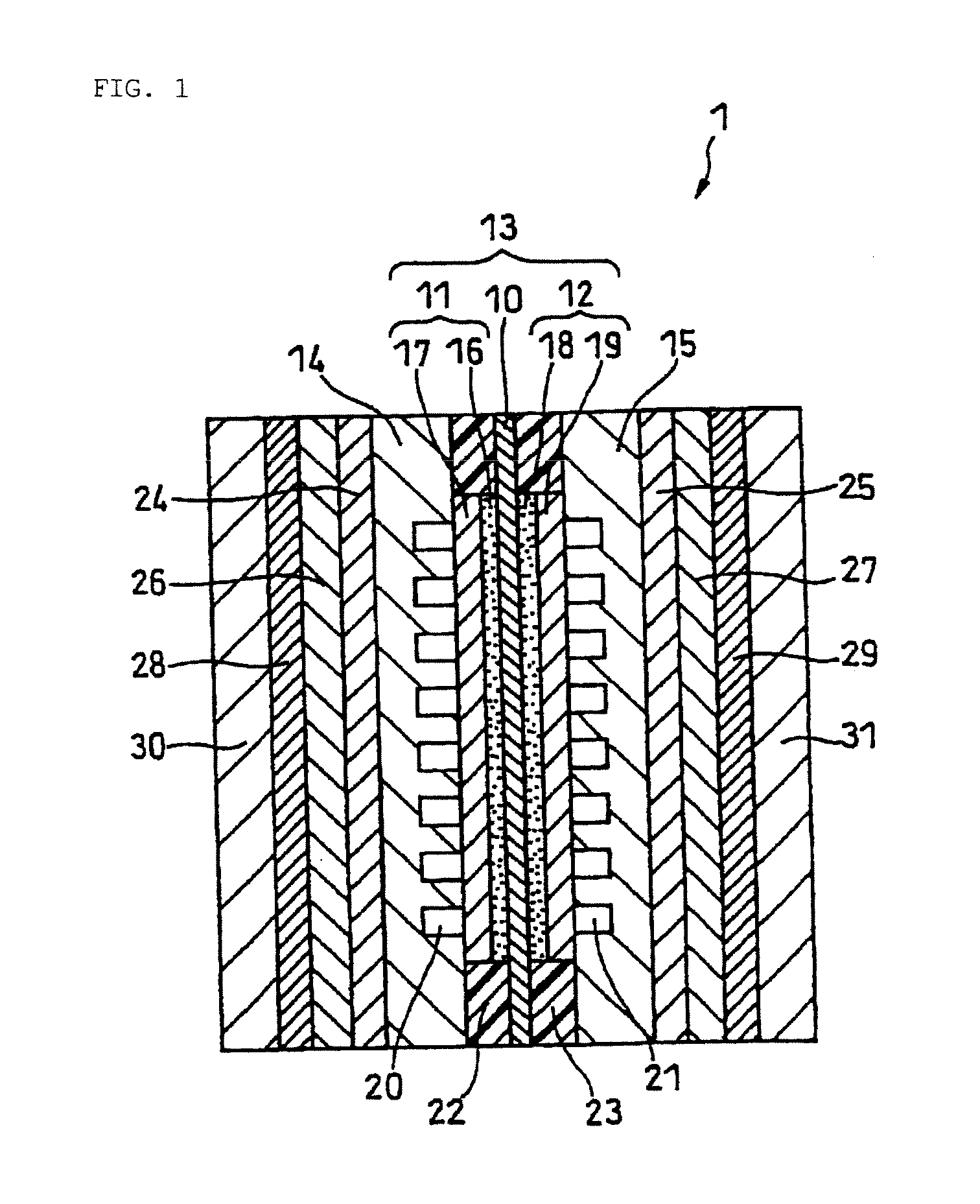 Membrane electrode assembly for fuel cell and fuel cell using the same