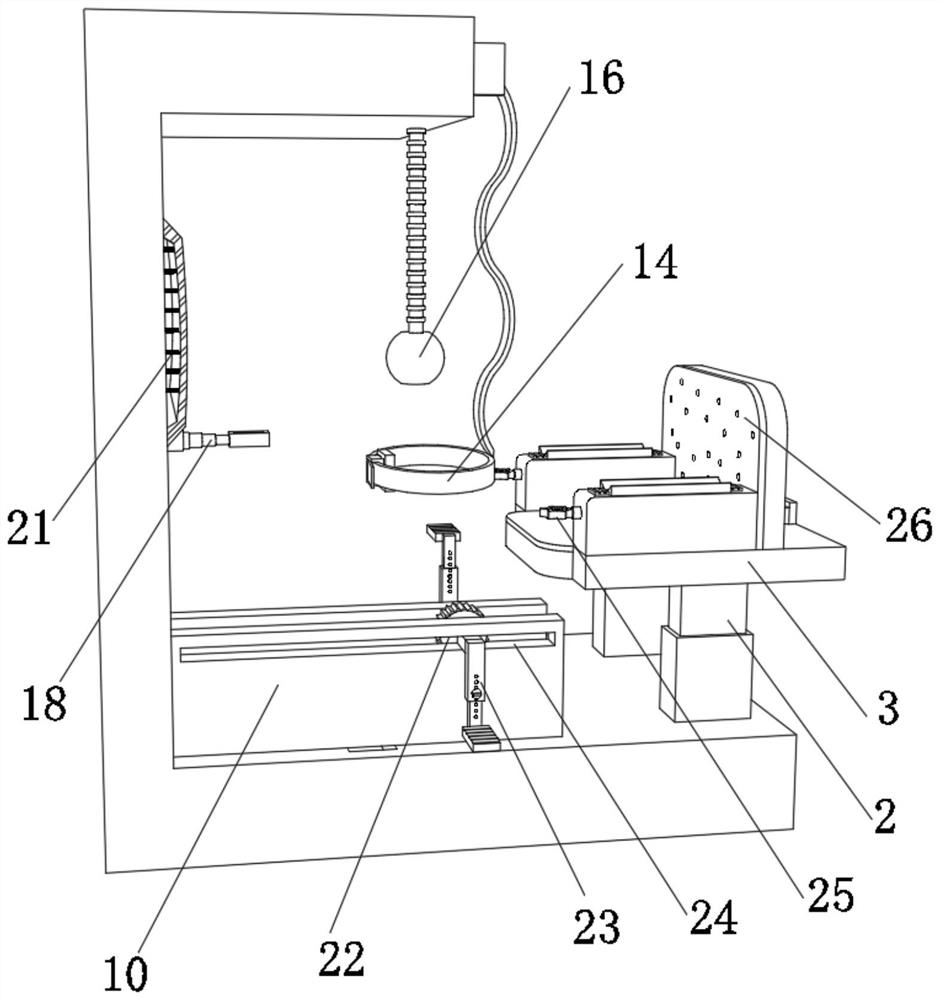 A rehabilitation nursing training device for patients with myocardial infarction and its use method