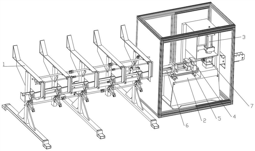 Rapid bar cut-off machine and cutting method thereof