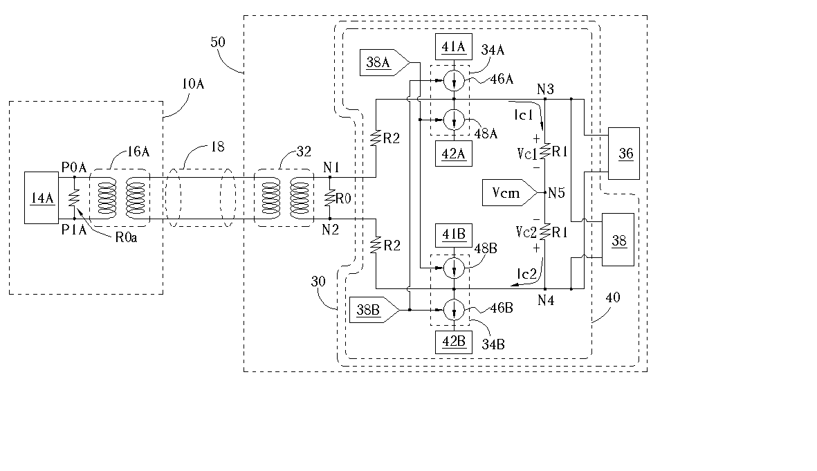 Method for compensating baseline wander of a transmission signal and related circuit