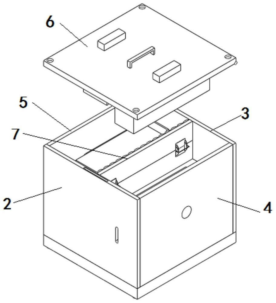 A stacked storage device for computer transportation