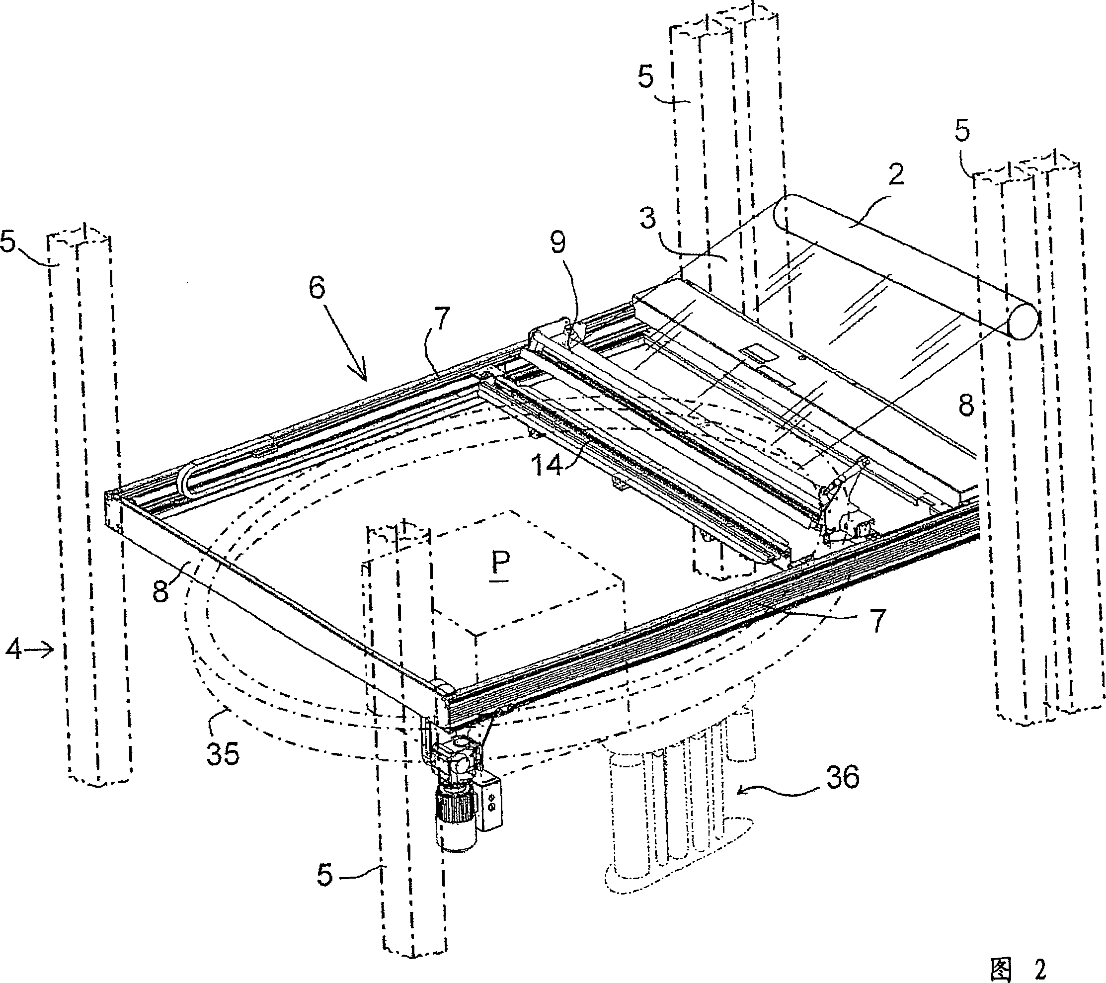 Method and device for forming a top film sheet from a film web