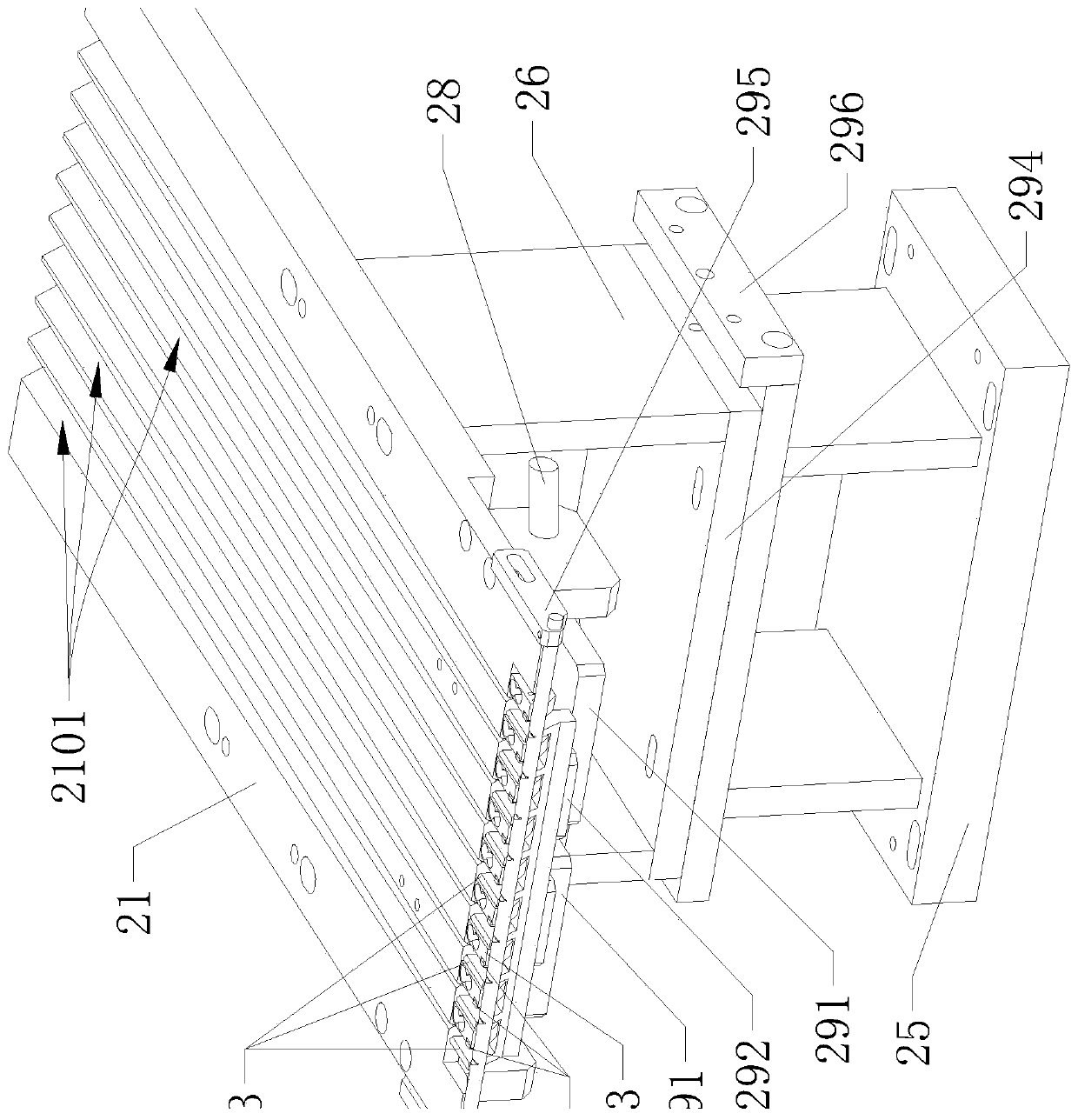 Multi-main-grid photovoltaic battery sheet and solder strip positioning device