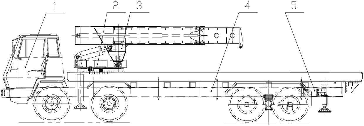 Railway temporary-platform mobile-erection mechanism