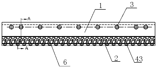 Snow sweeper and land leveler tool apron structure