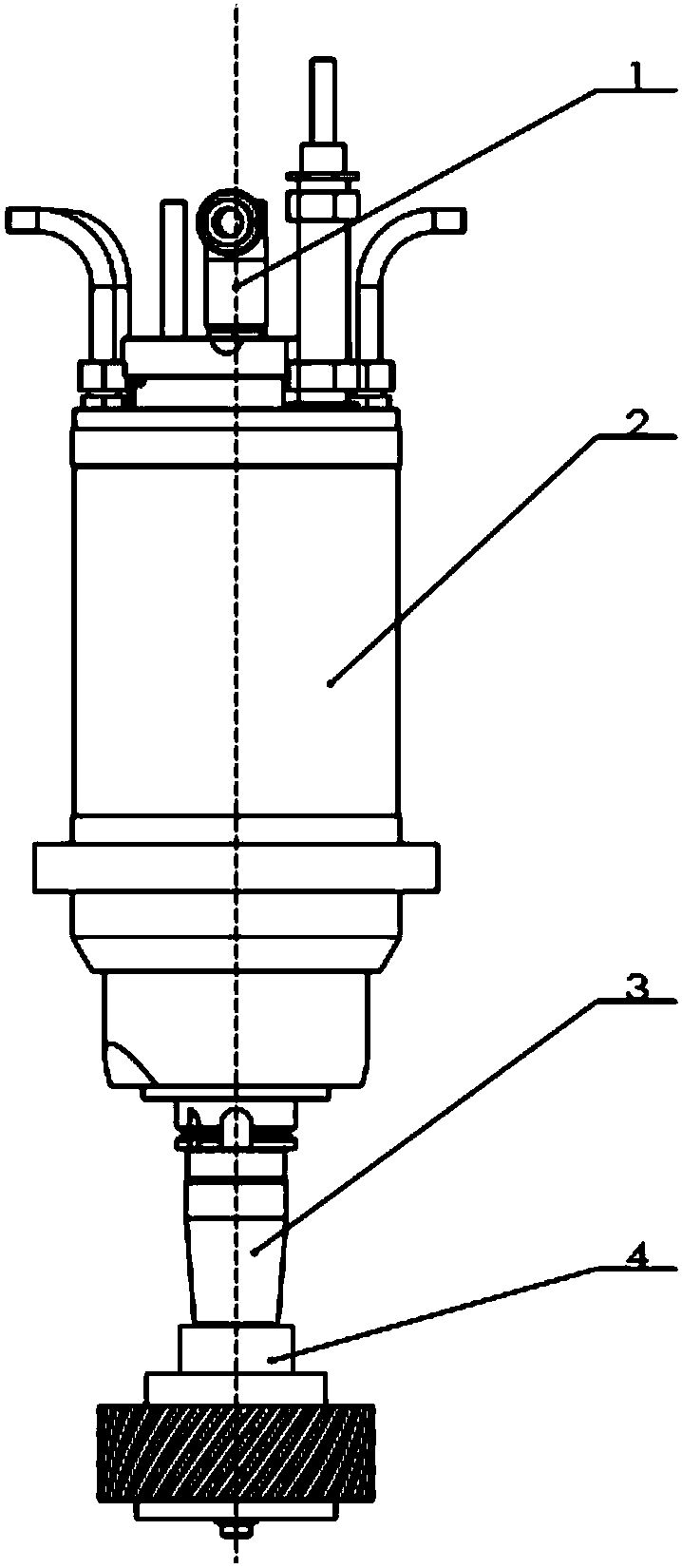 Surface-brazed abrasive particle internal spraying lubricating liquid grinding wheel and grinding device with grinding wheel